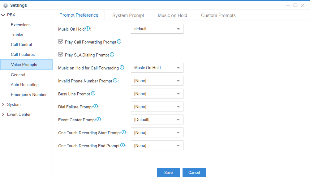 Cloud Pbx Singapore - Voice Prompt